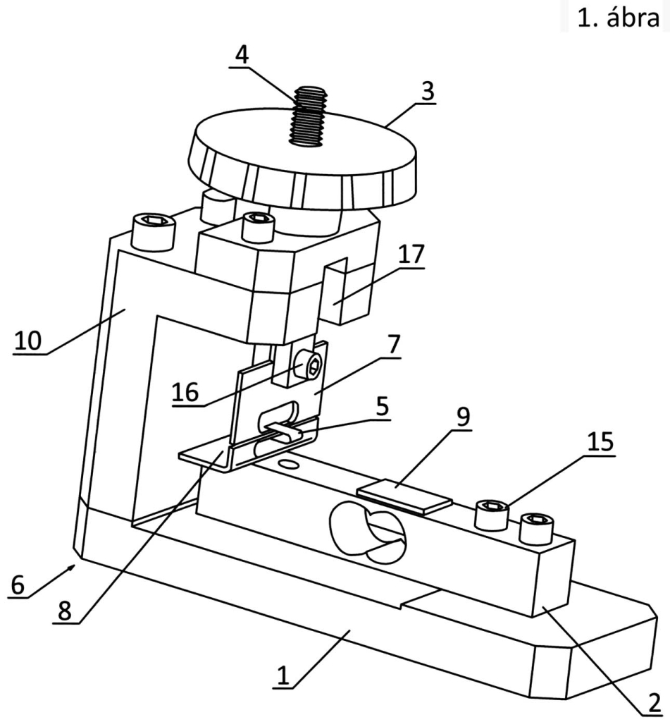 Elektromechanical clip gauge